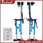 Findmall Pair Of Aluminium Drywall Stilts 18 -30  For Wallpaper Taping Painting