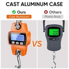 Digital Crane Hanging Scale 660lb Led Weight Scale For Farm Fishing Livestock