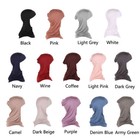 Muslim Women Hijab Turban Inner Hat Beanie Underscarf Ninja Cap Headscarf Wrap