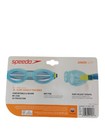 Speedo Jr Glide Swim Goggles Aqua No Leak Anti Fog Uv Protection