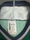 Vtg Houston Aeros Hockey Jersey Bauer Mens Large Green Embroidered Bauer