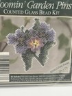 Mill Hill Bloomin    Garden Pins Counted Glass Bead Kit Pretty Pansies Mhbg3 New