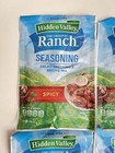 4 Pack - Hidden Valley Ranch Spicy Salad Dressing   Recipe Mix 1 Oz New Free Shp