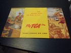 Vintage 1950 s  Trans Canada Airlines  Tca  Souvenir Booklet    9292 