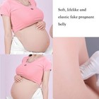Realistic 9 Months Silicone Bellies Fake Pregnant Belly Bellies 6 Months