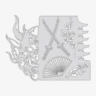 Hanya Marks - Reusable Airbrush Stencil Template