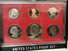 Us Mint Proof 1980 Coin Set  Original Case  Display Stand  6 Coins