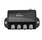 4 Ports Tv Antenna Signal Booster Amplifier Splitter Hdtv Cables Rf Audio Video