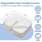 300 Disposable Massage Table Face Cradle Covers Headrest Sheets Spa Salon