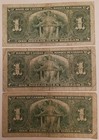 Lot Of 3   1937 Bank Of Canada  1 Notes