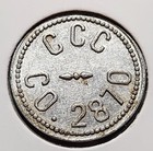 1936 Arizona Civillian Conservation Corps Ccc  2870 Good For 5c In Trade Token