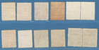 1921-33 Latvia Selection Of 12 Stamps Used 3677