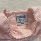 Vintage Friedknit Creations Girls Pink Gingham Smocked Dress Size 18m