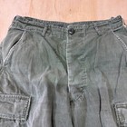 Tropical Combat Trousers 1967 Vietnam 4th Pattern Dsa-100-67-c-1634 Small Short