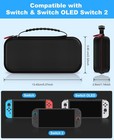 Carrying Case For Nintendo Switch 2 new Switch Oled Model  2021  Hard Travel Bag