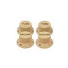 St Electric Guitar Knobs 40 Tone   20 Volume Control Knobs Cream Fit Fd St