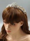 Princess Clear Austrian Crystal Rhinestone Tiara Crown Headband Wedding Party 53