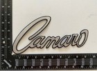 Camaro By Chevrolet Embroidered Iron On Logo Patch  silver  9 5 x5 5 