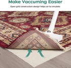 Rug Pad Gripper Non Slip 2 X 3 Feet Extra Thick Carpet Pads For Area Rugs