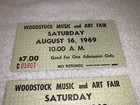 Woodstock 2 Saturday 1969 Ticket Stubs Jimi Hendrix Janis Joplin Ephemera