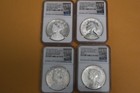 2017 Silver American Liberty Medal 4 Coin Set Ngc 70s W box coa