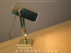 Rare   Stunning Vtg Laurel Mid Century Modern Accent Spot Lamp  60s Atomic Brass