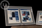 Pair Of Vintage Harvestore Framed Marketing Page Sets
