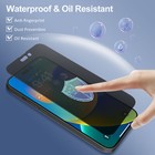 For Iphone 17 16 15 14 13 12 11 Xr 8 Anti-spy Privacy Glass Screen Protector