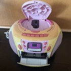 Hello Kitty Kt2028a Pink white Boombox Cd Player Cassette Am fm Aux Tested