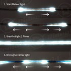 71  Car Hood Light Exterior Led Strip Lights White Drl For Gmc Sierra 1500 2500