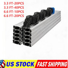 Greenhouse Lock Channel And Spring Wire Kit U-channel 3 3 6 6 Ft 10 20 40pcs