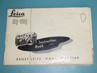 Leica Iif Iiif Camera Instruction Manual Book Booklet   Supplement Original Vtg