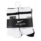 Nike Boys Socks Crew Cushioned School Everyday 6 Pair Shoe Size 10c-3y Nn0543 01