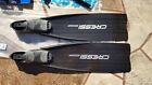 Cressi Italy Diving Lot 2000 Hf Long Fins 8 9 W  Dive Mask   Snorkel New Black 