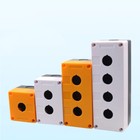 1 2 3 4 Hole Switch Box For 22mm Pushbutton Plastic Enclosure Power Push Button