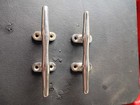Vintage Stainless Steel Boat Cleats Set Of 2