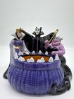 Disney Villains Ceramic Candy Dish Collectible Serving Bowl Character Design