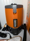 Ridgid 6 Qt  Nxt Backpack Vacuum Cleaner W  Filter   Shop Vac Attachments Hdb600