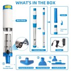 Cordless Handheld Pool Vacuum Rechargeable 3   in   1 Cleaning For Pools Hot Tub
