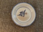 Two Bluebird Antique Vintage Blue Bird Butter Pats   C  1920