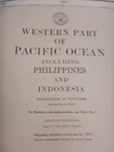 Vtg Nautical Map Chart Pacific Ocean Philippines Indones   5590   1968   35x46 