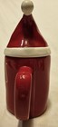 New Rae Dunn By Magenta    santa   s Helper    Red Mug With Santa Hat Topper Christmas
