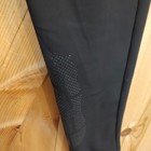 Girls For Horses Riding Breeches Size 14 Black Silicone Grip Italian Equestrian 