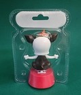 Solar Powered Dancing Toy Chihuahua White Dog With Bobblehead And Sway Body  New