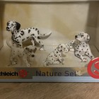 Schleich Nature Set Dalmatians Dogs   Puppies Family  40 597 Box New - Very Rare