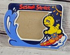 Sesame Street Big Bird Surfing Photo Frame Vintage Kids Decor
