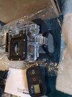 Gopro Camera Waterproof Wrist Case Remote W keys Cables Mount Papers Nos New 