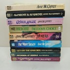 Mixed Lot Of 9  Books By Anne Mccaffrey Vintage Paperback