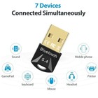 Usb Bluetooth 5 0 Wireless Stereo Audio Music Adapter Dongle Receiver For Tv Pc