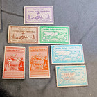 Puerto Rico Airmail Cinderella Set 1938-41 Aerovias Nacionales Mh Og  6 Stamps